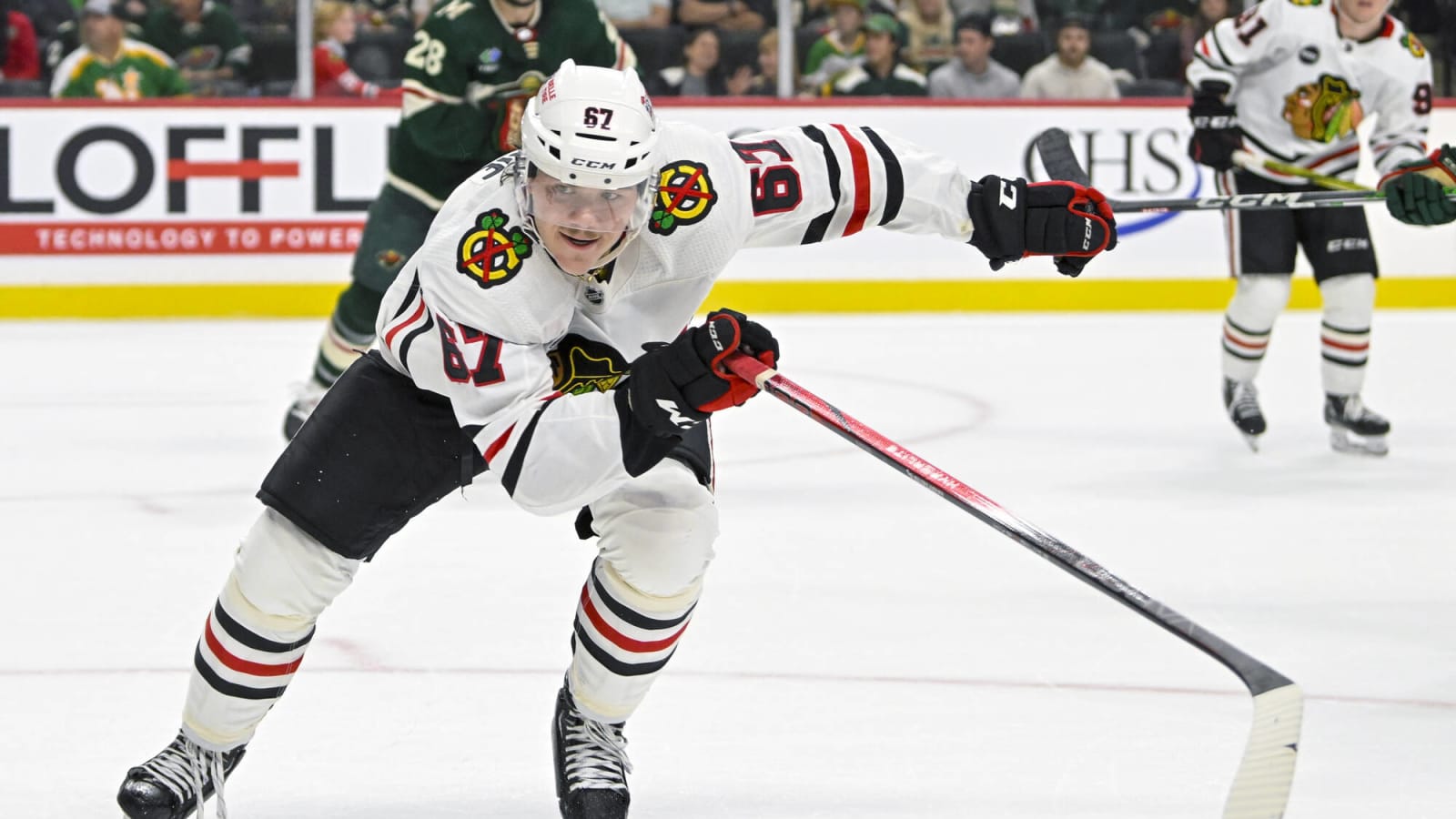 Blackhawks prospect Samuel Savoie sustains serious injury in