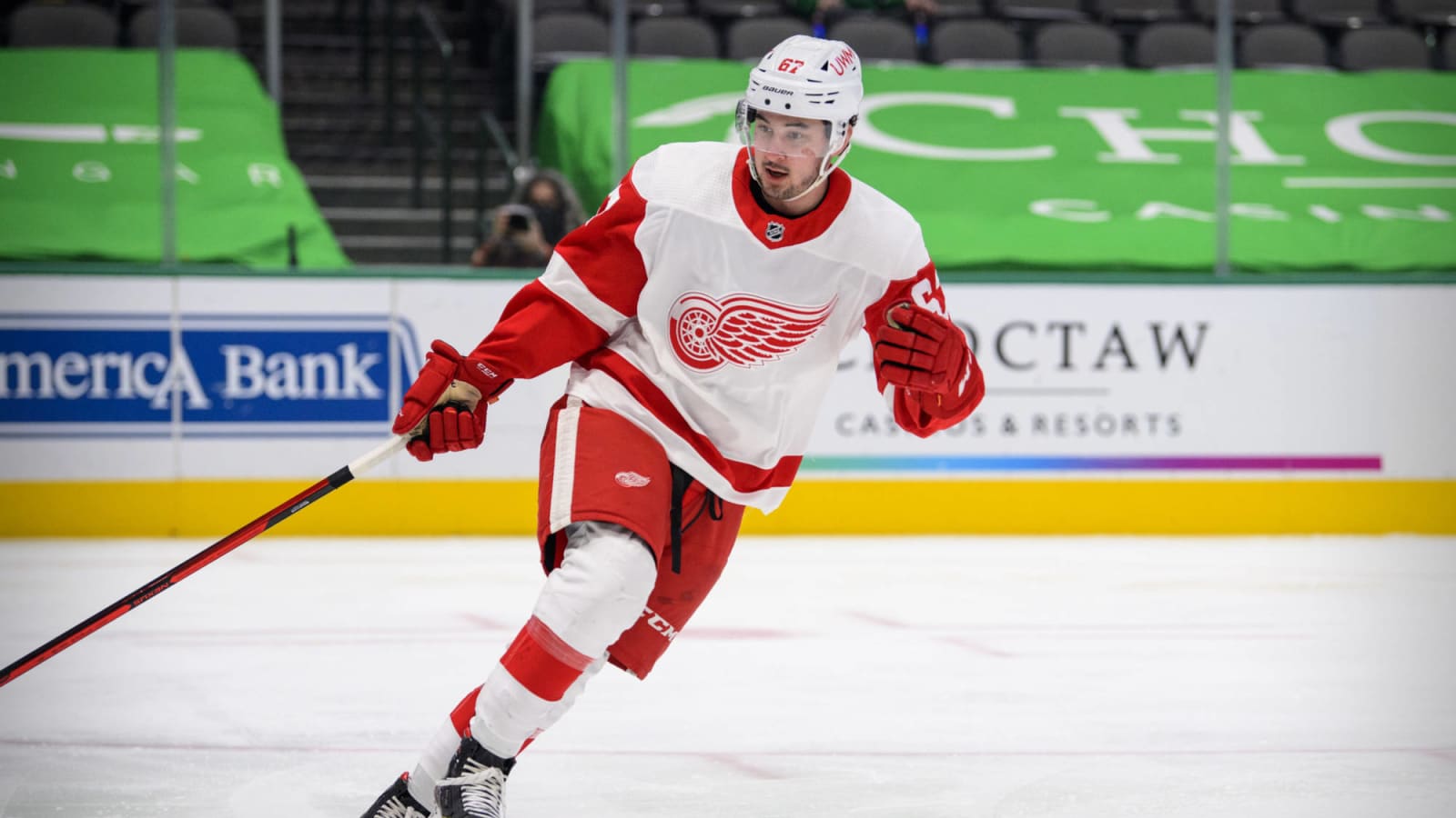 Red Wings promote Criscuolo, Hirose from AHL’s Griffins