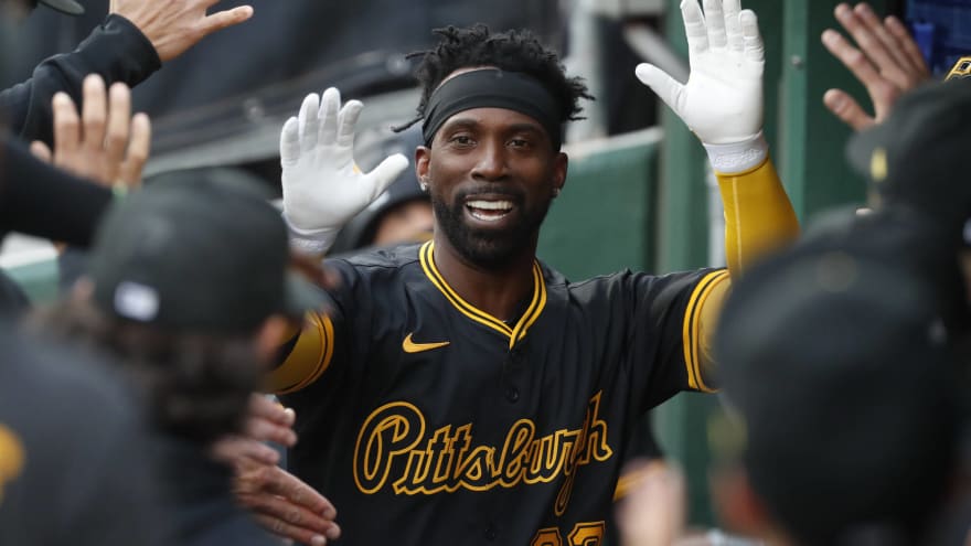 McCutchen Hits Another Leadoff Homer, Falter Dazzles as Pirates Beat Brewers 2-1