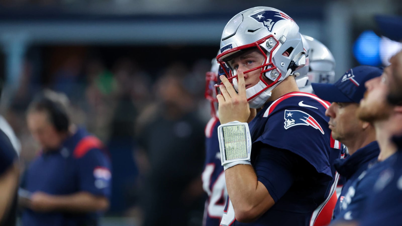 Mac Benched, Stars Injured as Patriots Blown Out by Cowboys