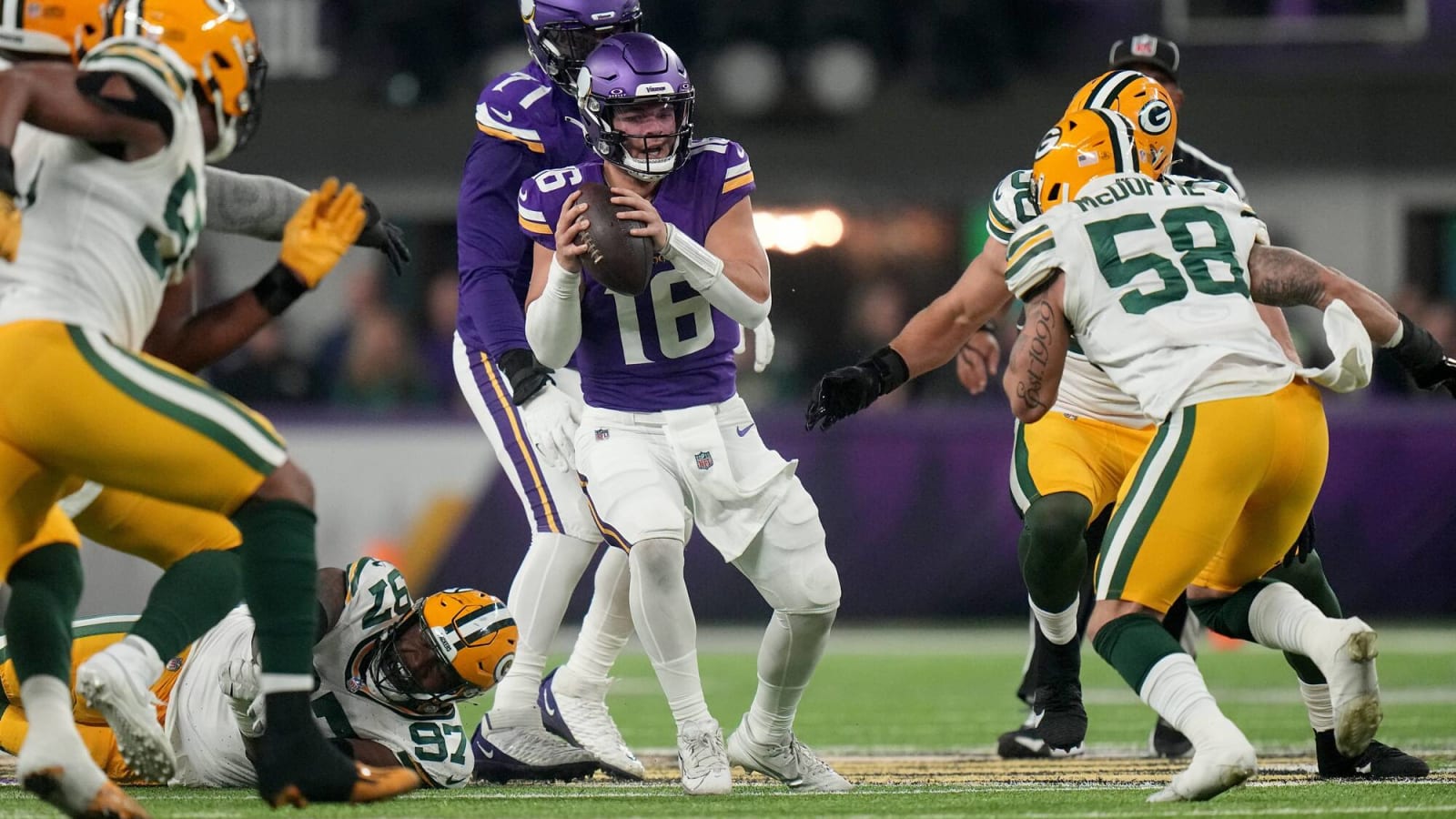 Vikings: Kevin O’Connell’s reassuring Jaren Hall take after benching vs. Packers