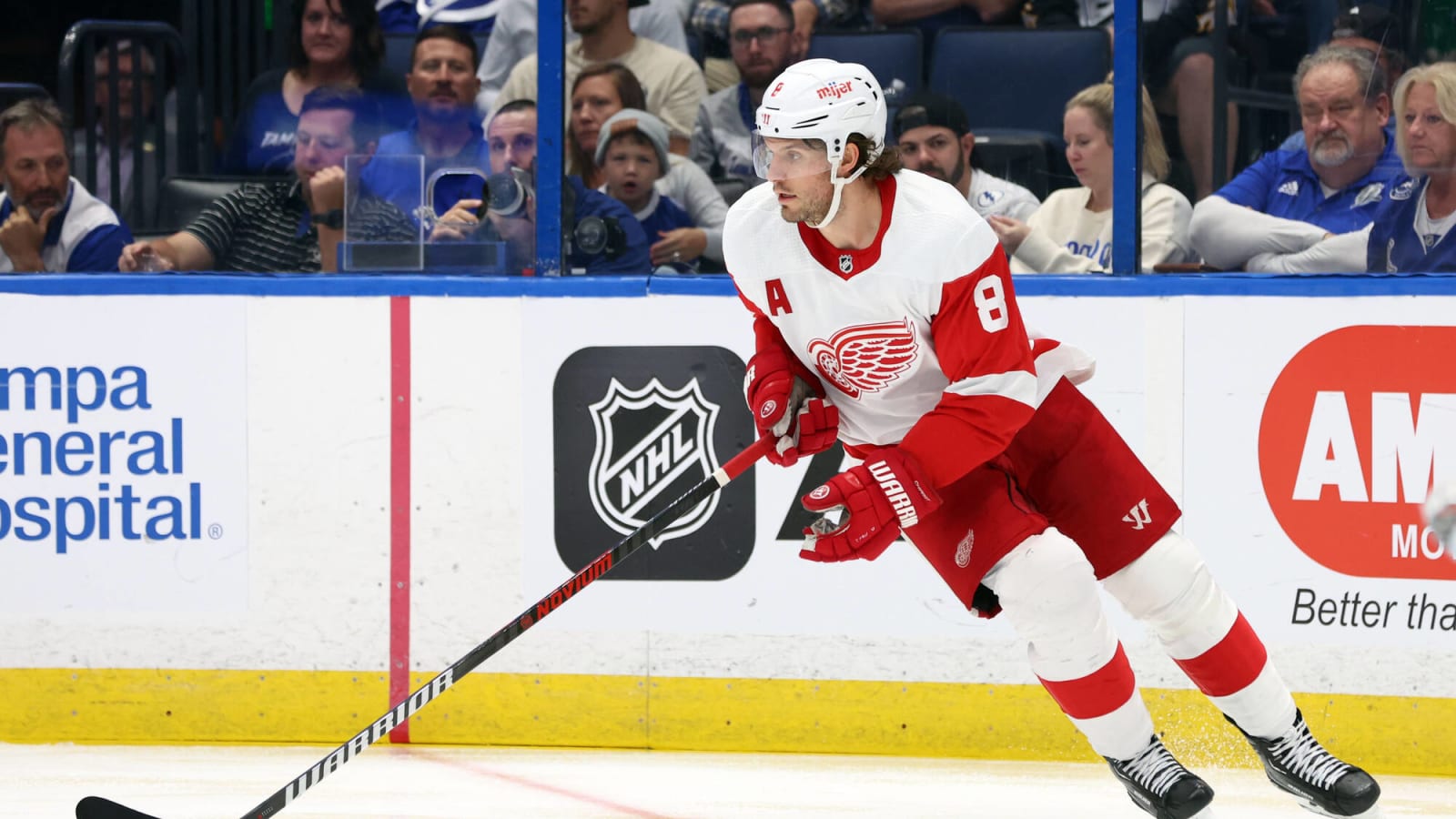 Chiarot, Mazur Absent, Edvinsson Shoulder Passing Test as Red Wings Open Training Camp
