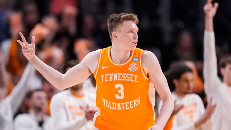Tennessee Vols forward Dalton Knecht is a high selection in latest NBA mock draft