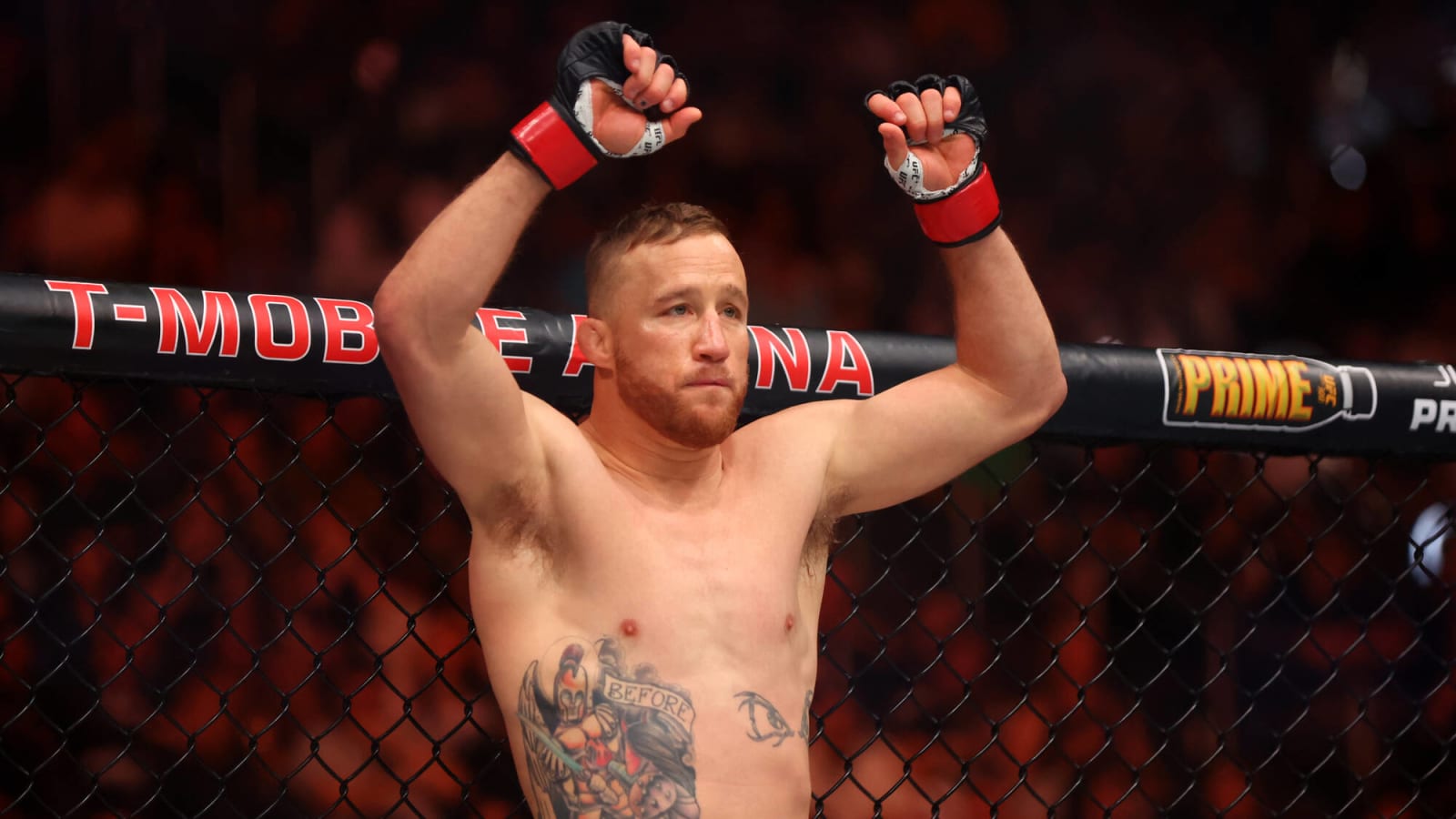 Coach: Justin Gaethje Was &#39;Biggest Threat&#39; to Islam Makhachev’s Title Reign