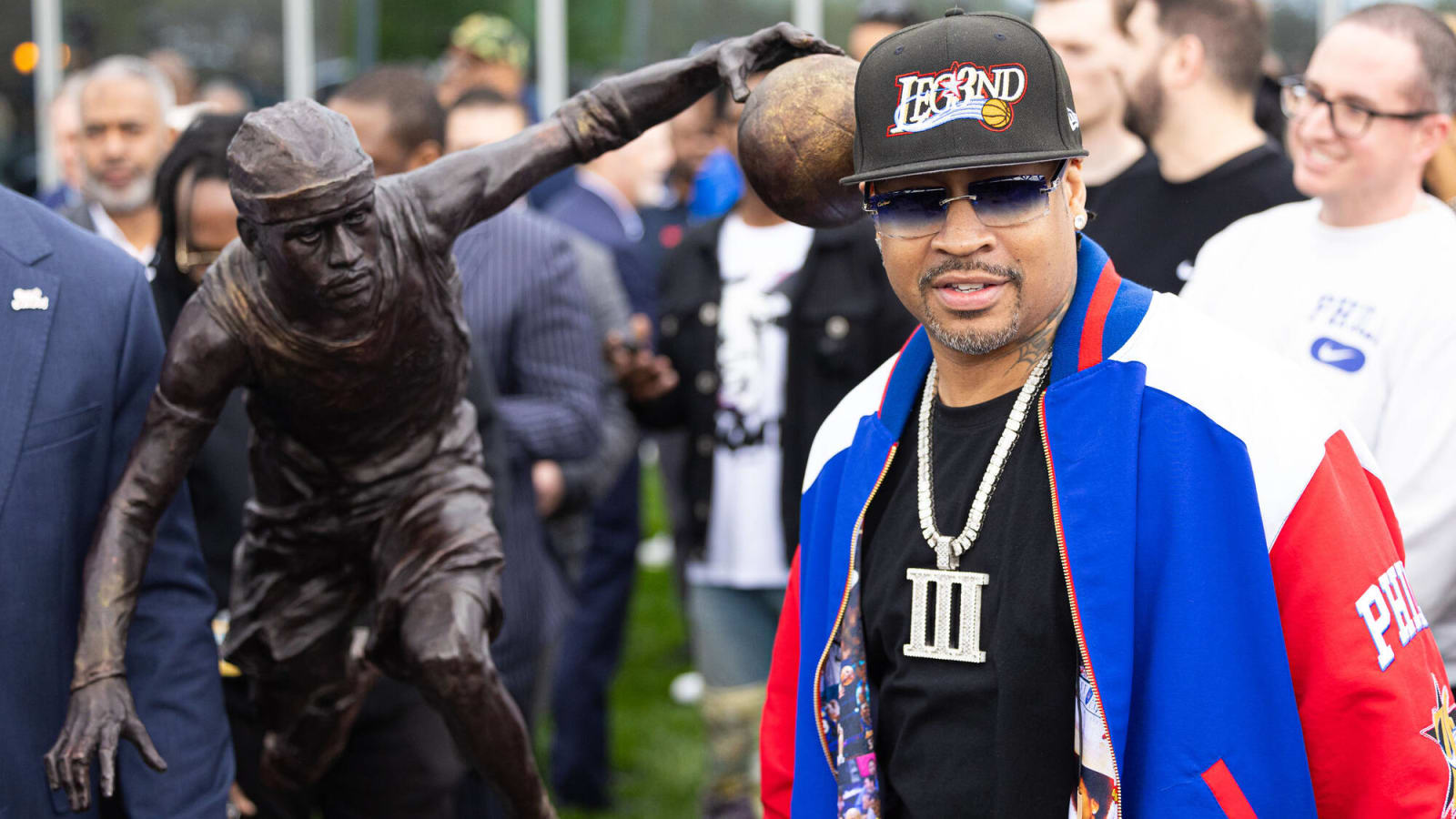 Sixers Get Hammered For Tiny Allen Iverson Statue, But Later Revealed To Be A Misunderstanding