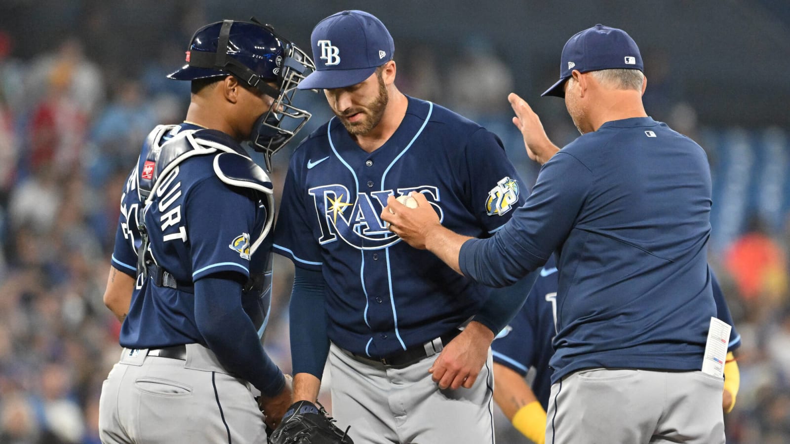 Rays respond to losing first game of season