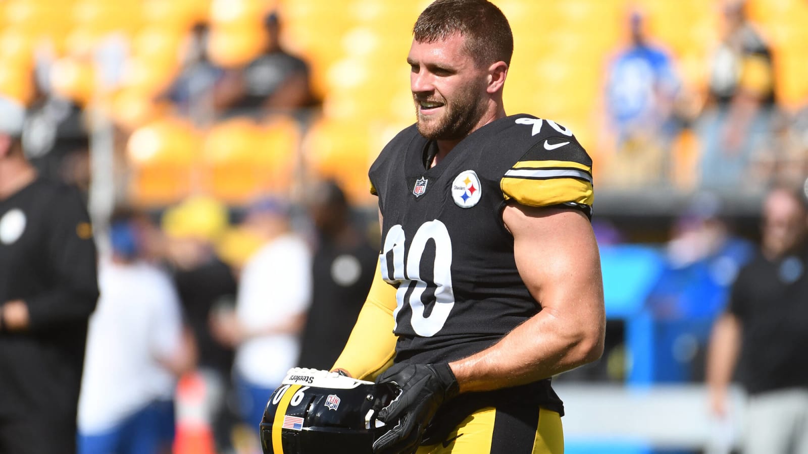 REPORT – Steelers Remain Optimistic That TJ Watt Only Has A Partial Tear Of His Pec Ahead Of MRI