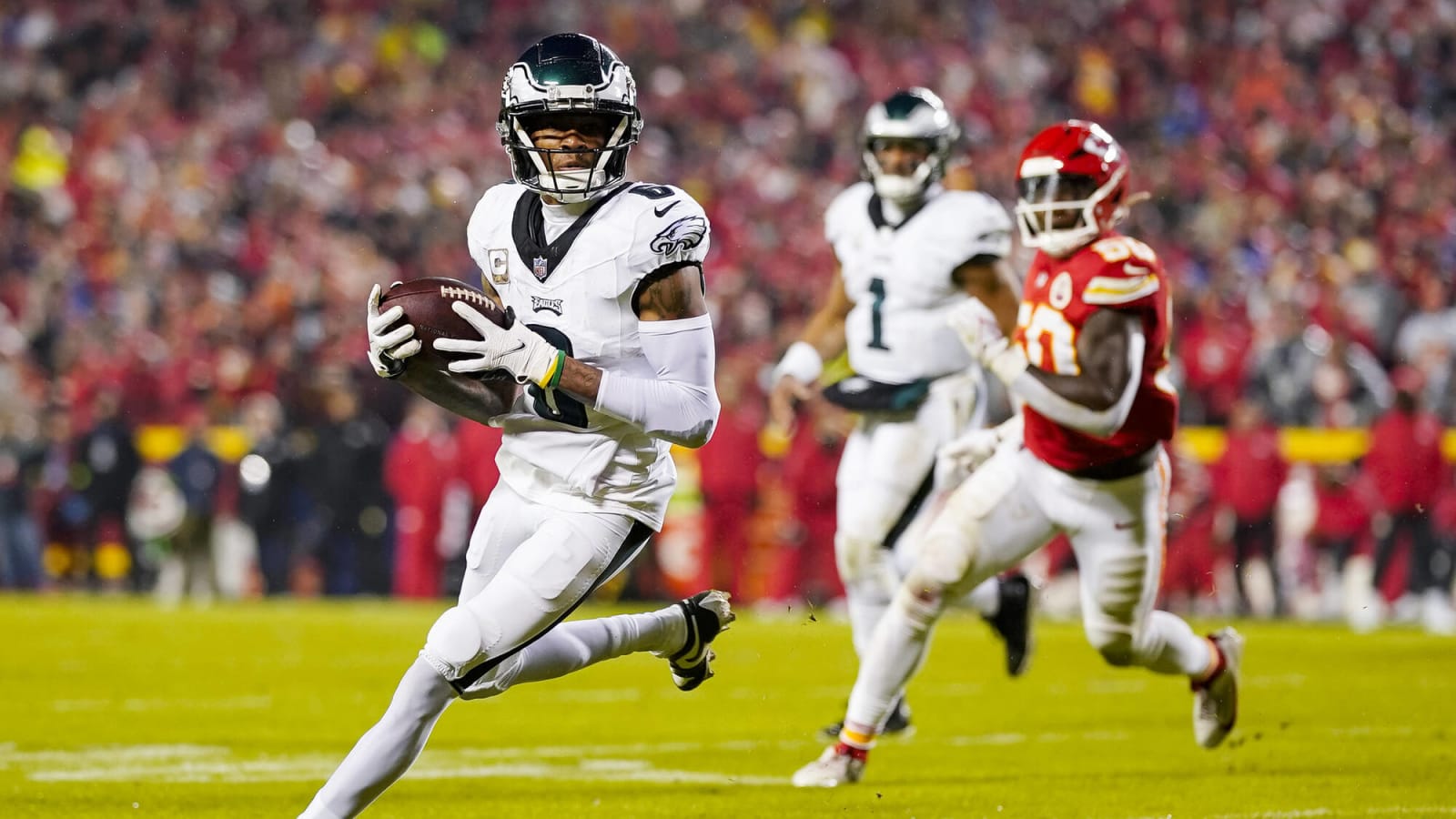 DeVonta Smith will be vital to the Eagles success down the stretch