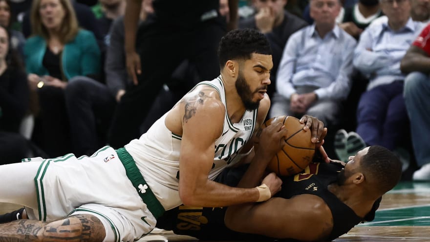 Boston Celtics: Jayson Tatum Reacts to Jaylen Brown’s 32-Point Explosion in Game 1 Win Vs. Cavaliers