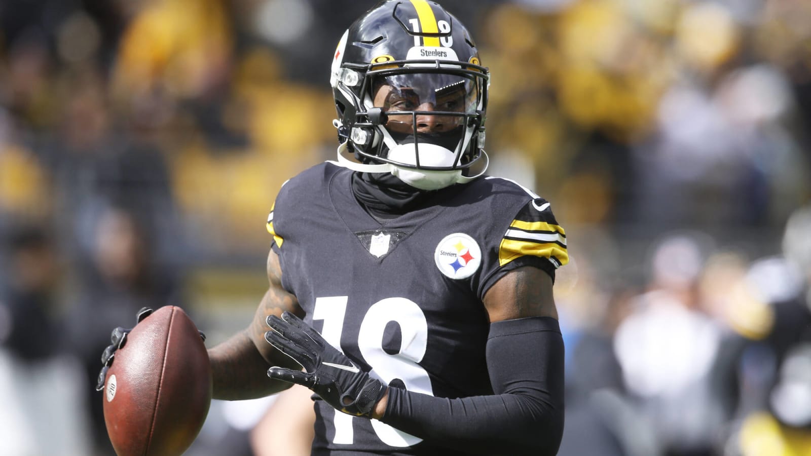 Steelers WR Diontae Johnson is out. Two players at opposite ends of their  careers will fill in