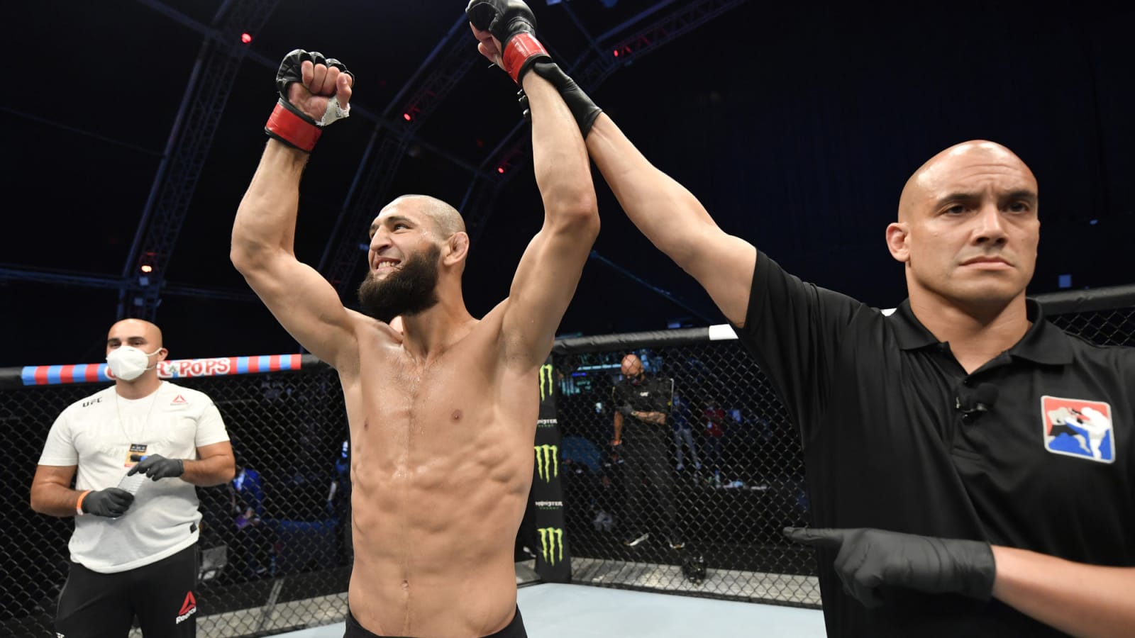 Khamzat Chimaev called ‘CRAZY’ after demanding title shot in Abu Dhabi after inactivity