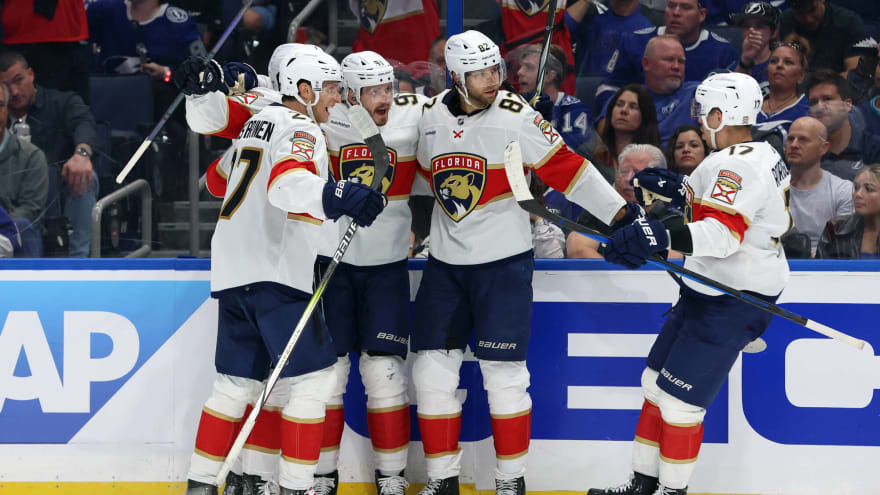 Back to Sunrise: Lightning Show Up, Beat Florida Panthers 6-3