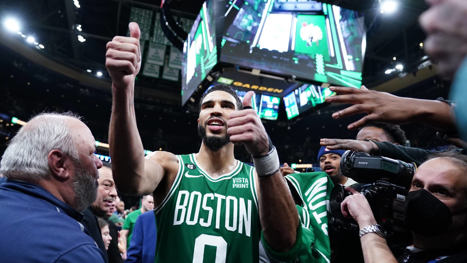 Video Jayson Tatum Sends Condolences To Ernie Johnson After Mother's