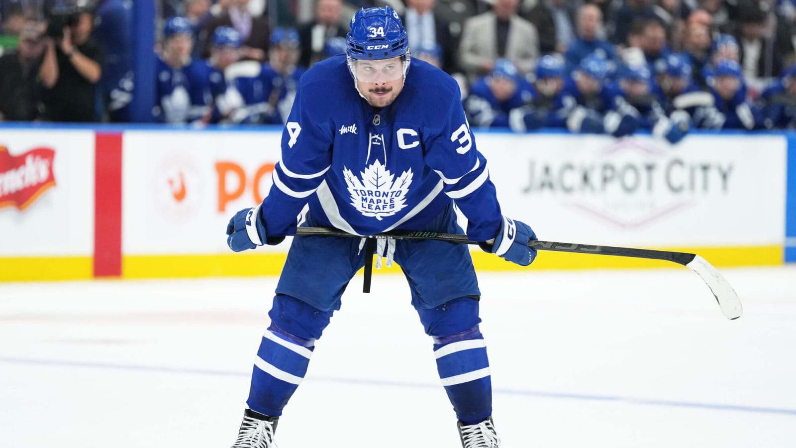 Scenes from Leafs’ morning skate: Matthews looks great with main group, Knies skates, Woll starts