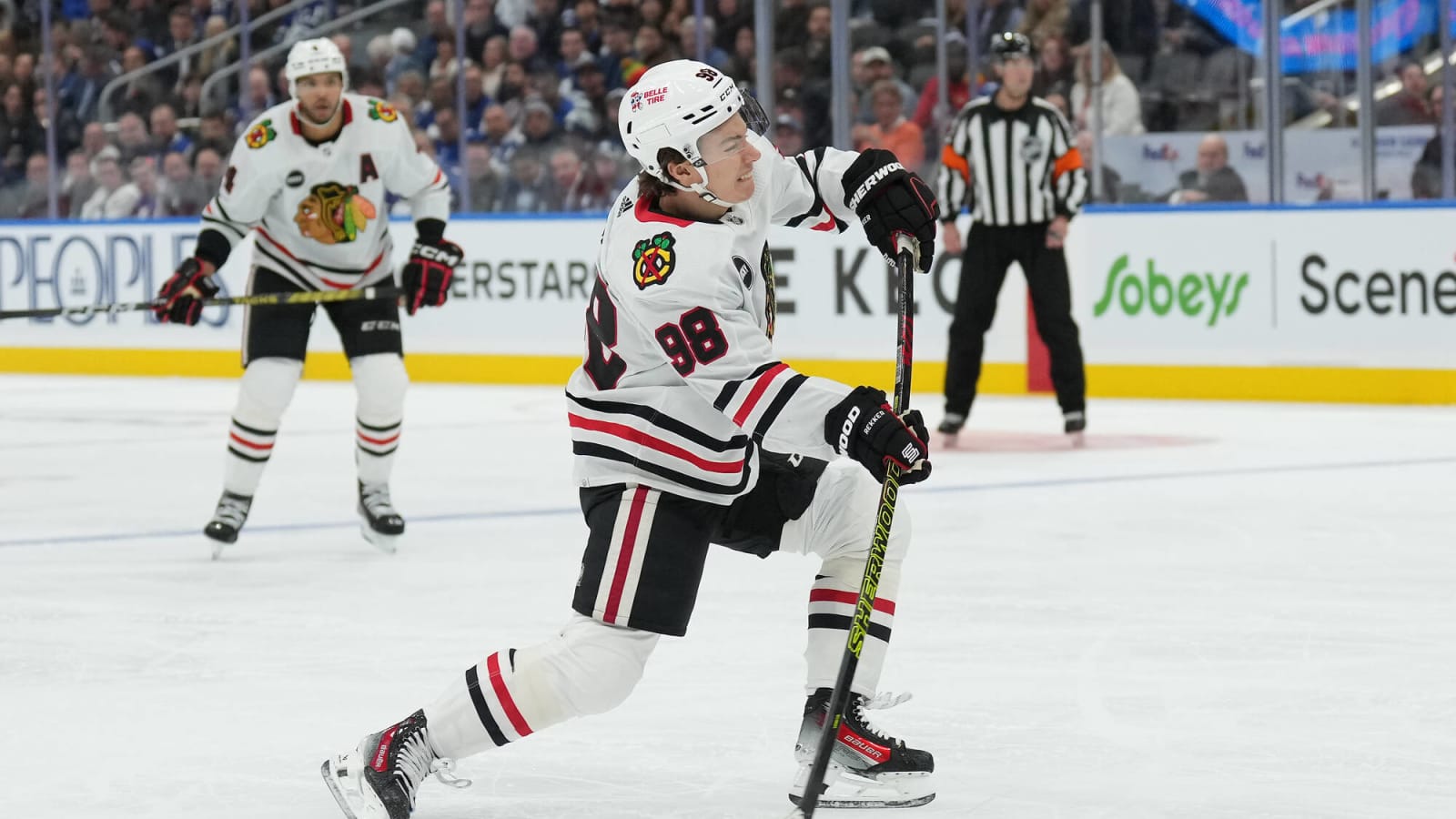 Connor Bedard is matching one NHL superstar in scoring chances Yardbarker