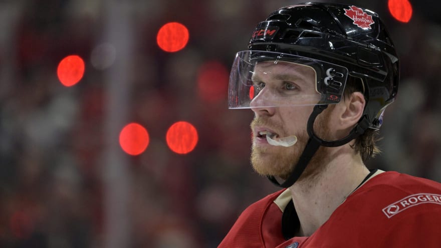 Oilers’ Evan Bouchard, Zach Hyman left off Team Canada Olympic roster