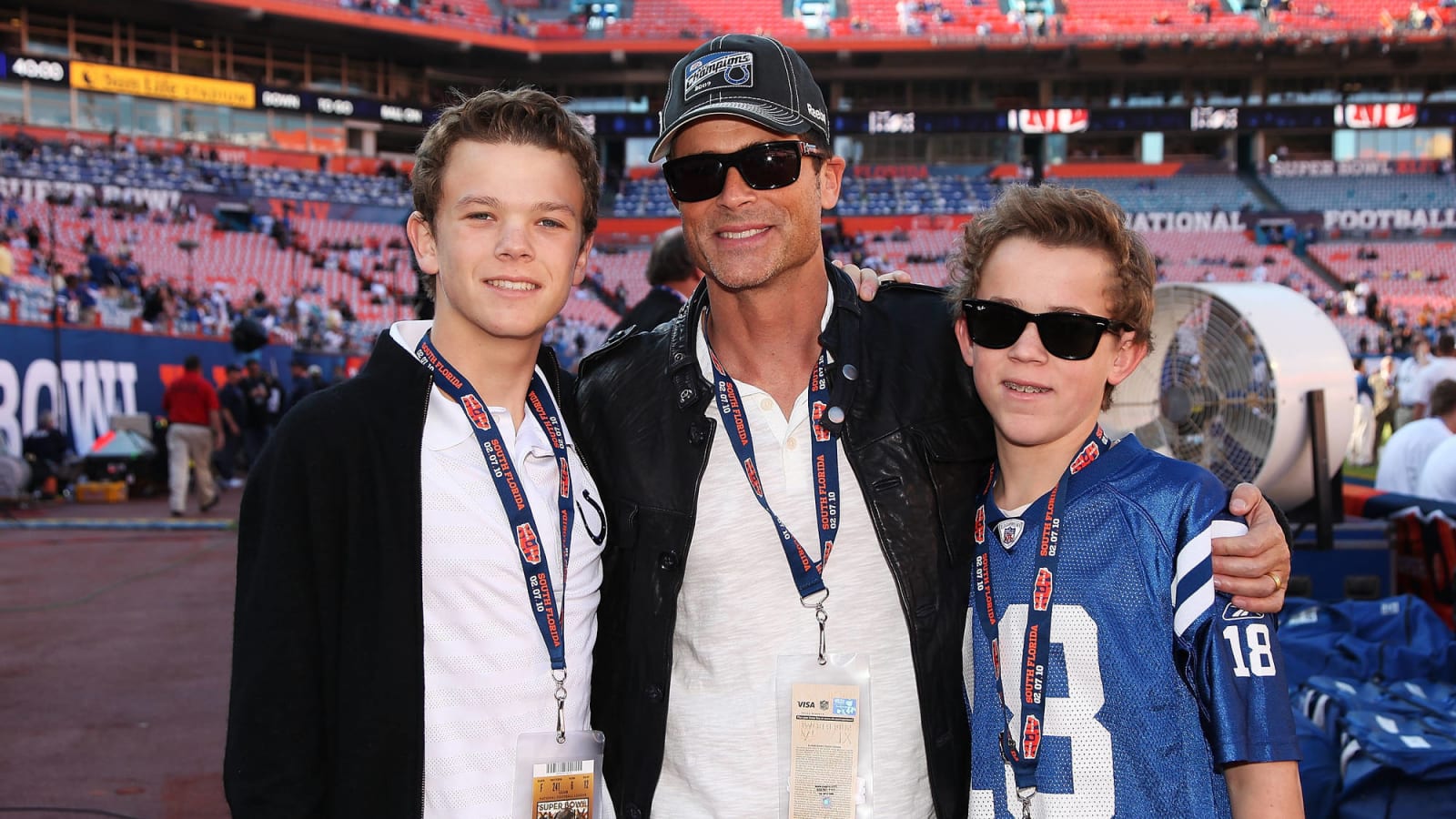 Celebrities at the Super Bowl over the years