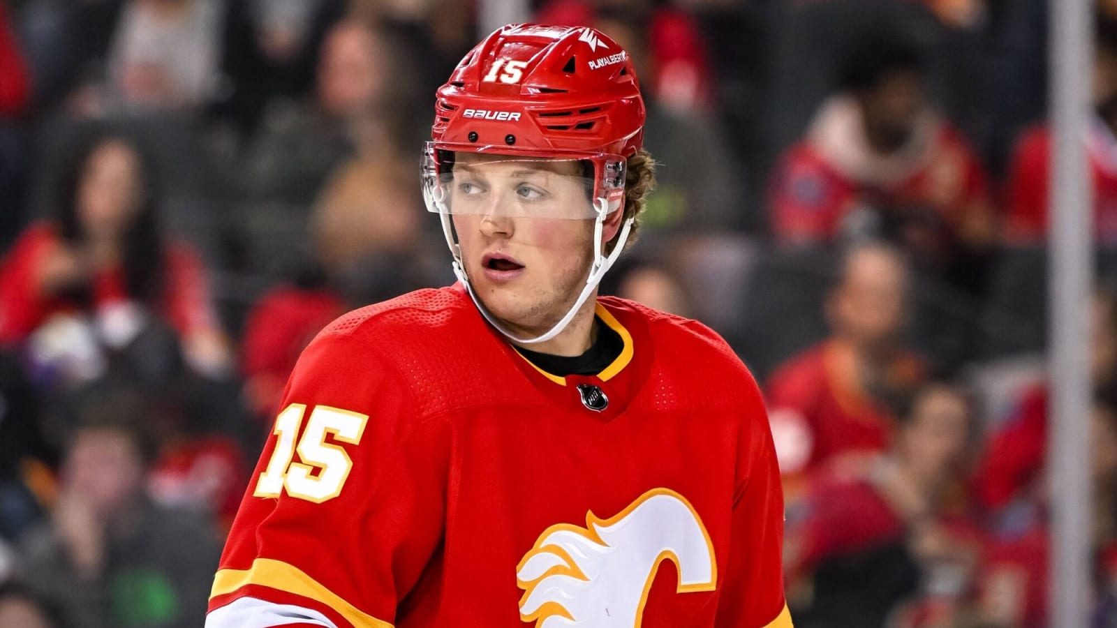 Flames recall winger Dryden Hunt from AHL’s Calgary Wranglers