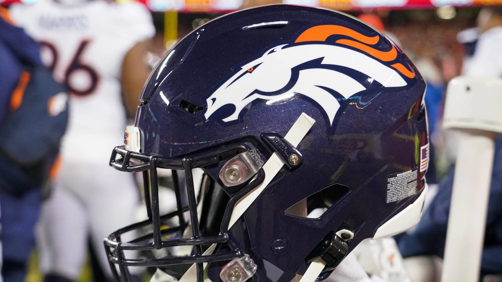 Watch Broncos unveil new 'snowcapped' helmet Yardbarker