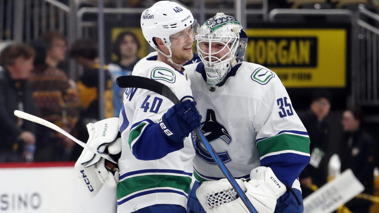 Canucks stuck in Buffalo as winter storm forces cancellation of team’s flight to Columbus