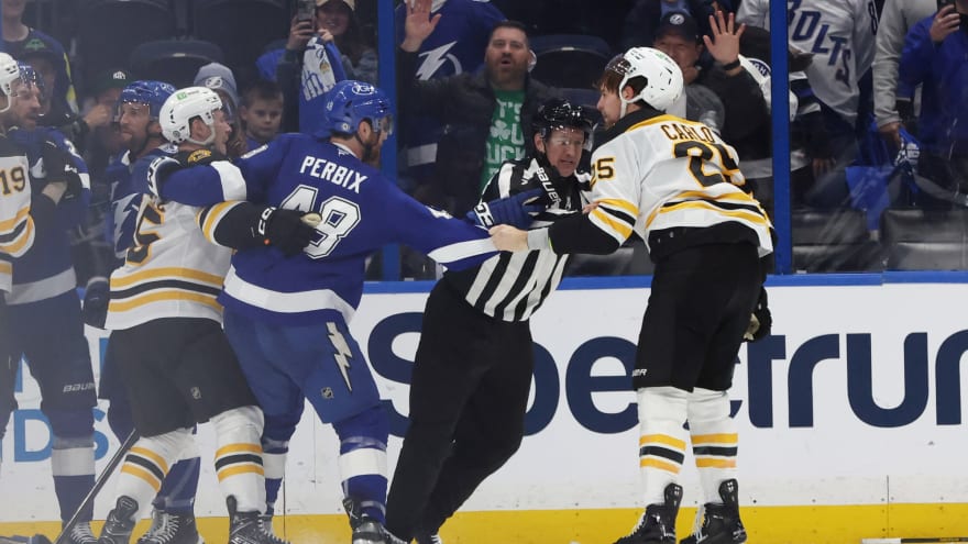 Bruins Sink To New Low In Loss To Lightning