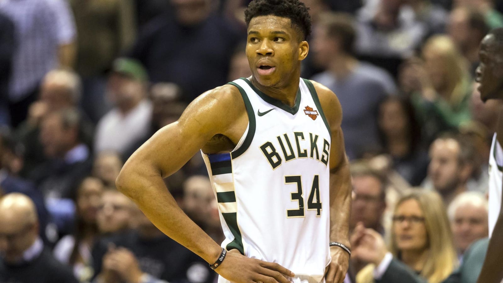 Giannis Antetokounmpo is cracking sex jokes again