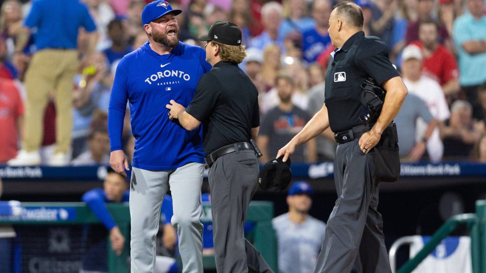 Instant Reaction: Bryce Harper hit a grand slam, Blue Jays lost 10-1