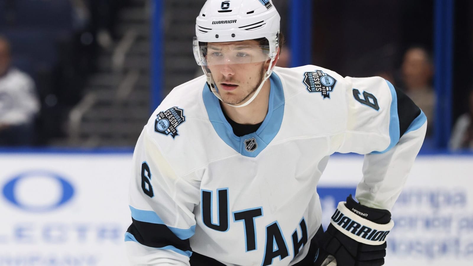 Utah’s John Marino day-to-day with upper-body injury