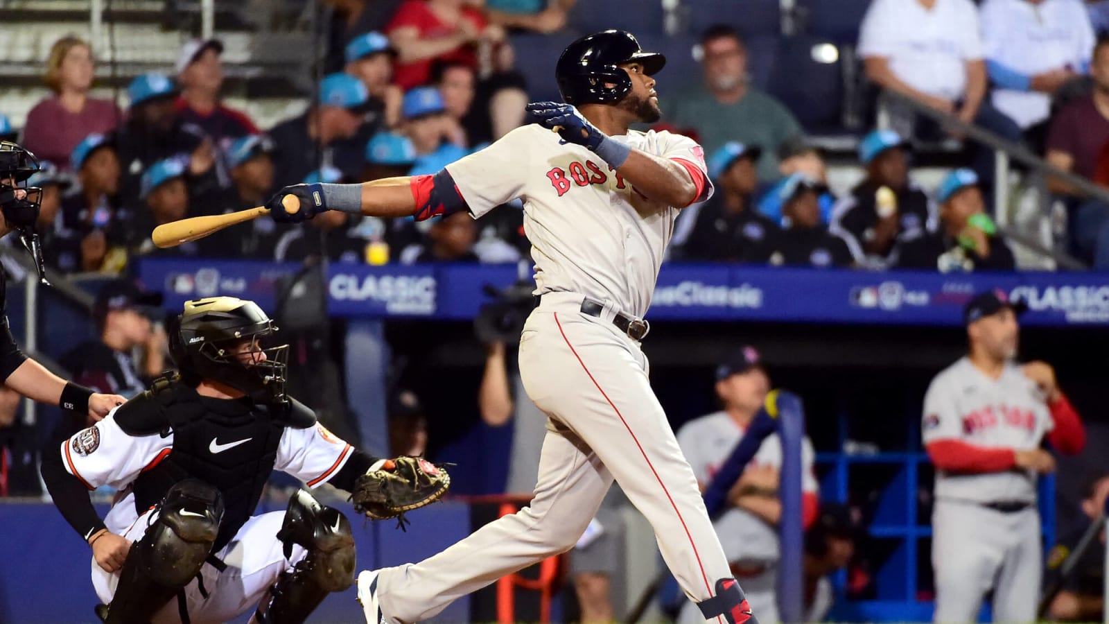 Franchy Cordero’s late-game heroics go for naught as Red Sox fall to Orioles, 5-3, in Little League Classic