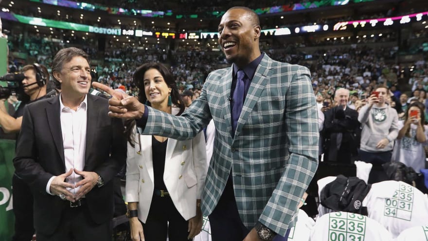 paul pierce retired jersey