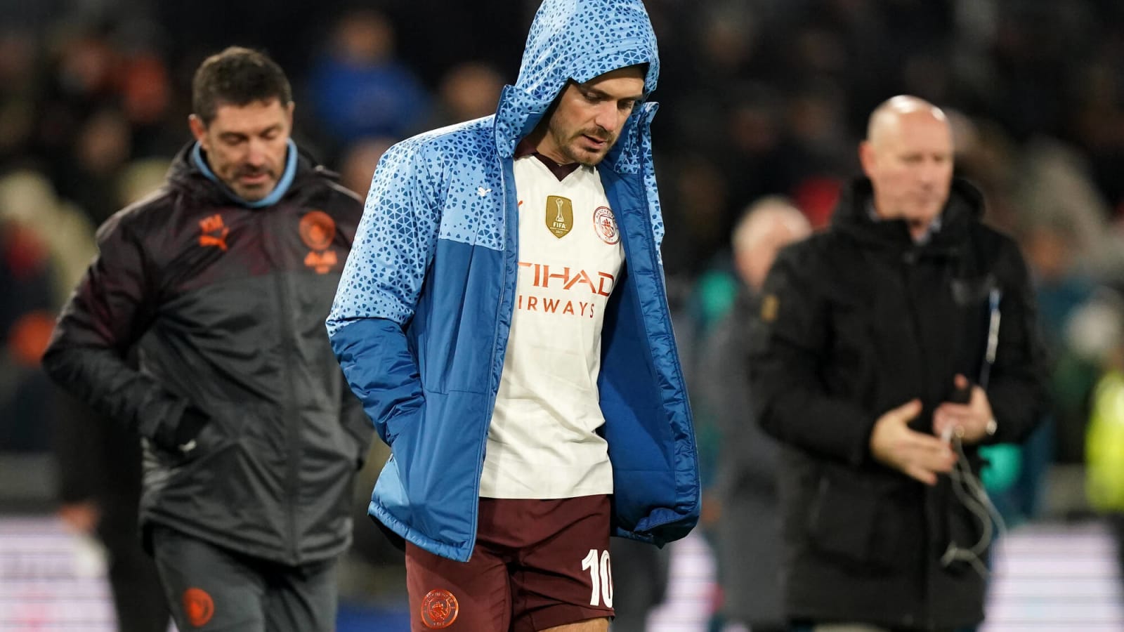 Jack Grealish is ruled out of Sunday’s derby with no timeline set for his return