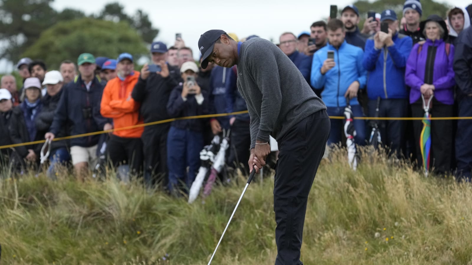 Tiger Woods misses the cut at third consecutive major