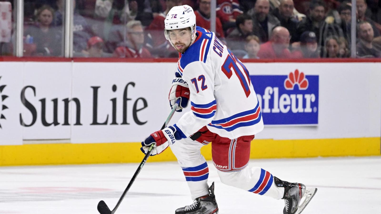 Rangers’ Chytil day-to-day with soreness