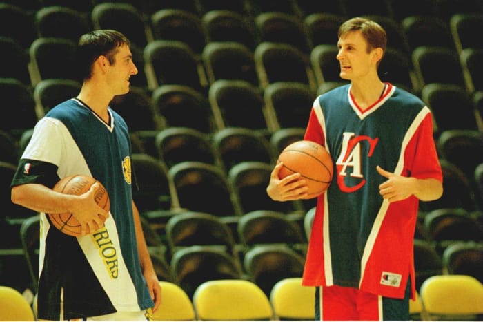 Jon Barry and Brent Barry
