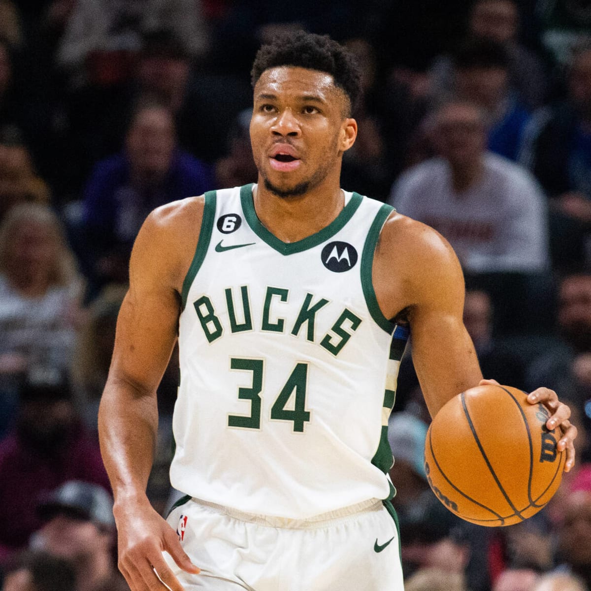 NBA Playoffs Bucks-Hawks: Watch Giannis Antetokounmpo Hold Trophy On Court  After Game 6 - Sports Illustrated Indiana Pacers news, analysis and more