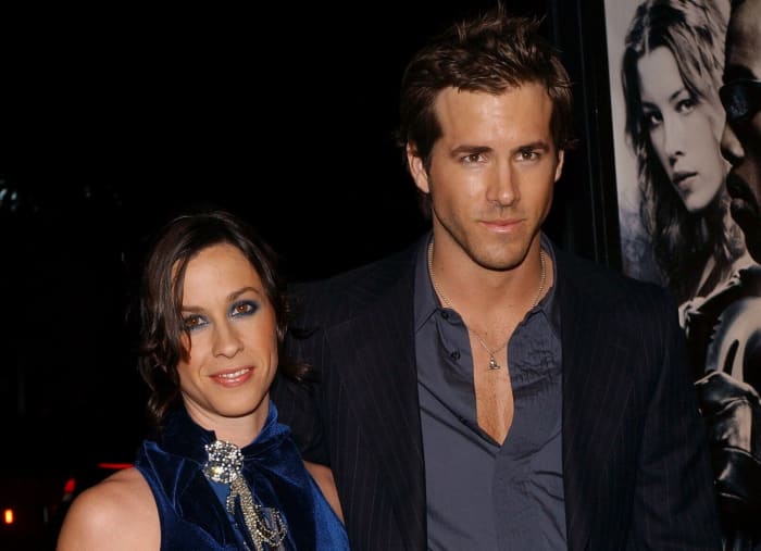 Ryan Reynolds and Alanis Morissette