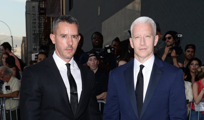 Anderson Cooper and Benjamin Maisani
