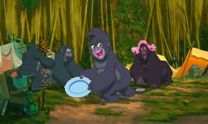 'Beauty and the Beast' in 'Tarzan'