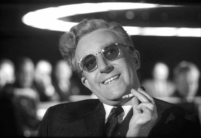 "Dr. Strangelove or: How I Learned to Stop Worrying and Love the Bomb" - Stanley Kubrick, Terry Southern and Peter George, based on George’s novel, “Red Alert”