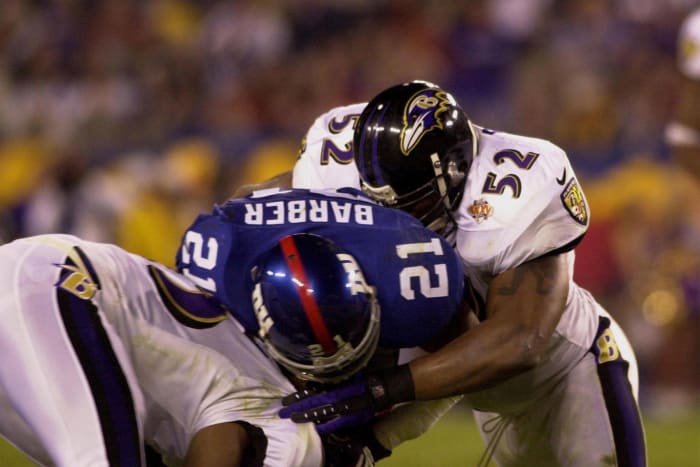 Ray Lewis, LB, Baltimore Ravens - Super Bowl XXXV