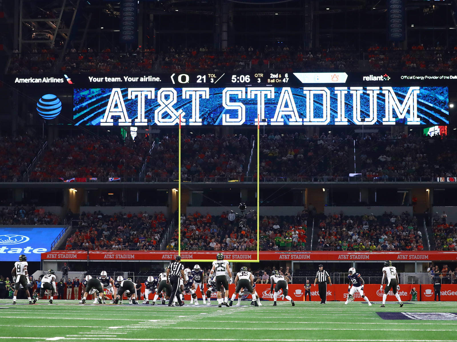 CFP semifinal moved from Rose Bowl to AT&T Stadium in Arlington