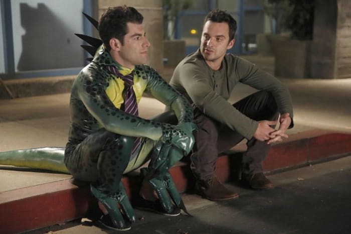 “Halloween”/“Keaton” ("New Girl," 2x06 / 3x06)