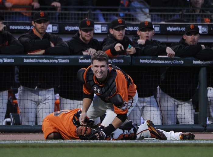 Buster Posey gets hurt, baseball changes a rule