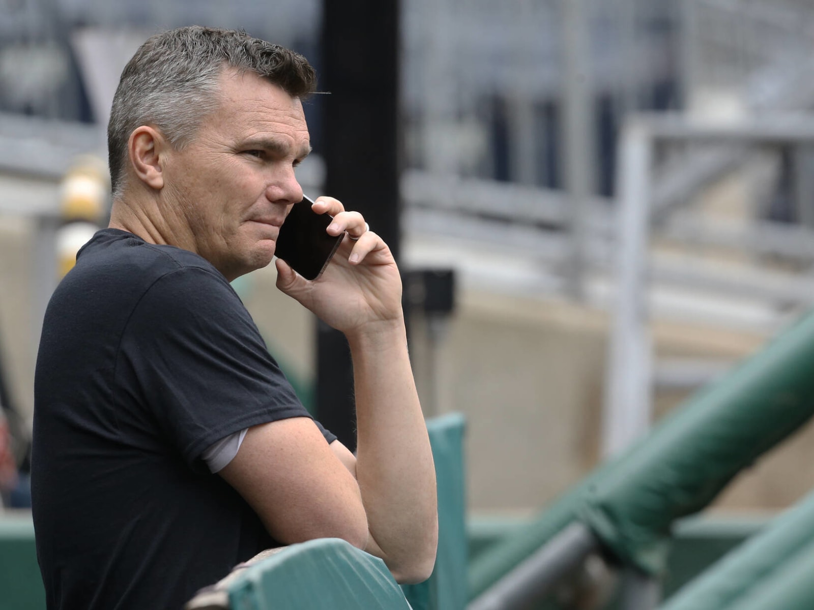 Peacock announcer hit by foul ball during live interview with Pirates GM Yardbarker