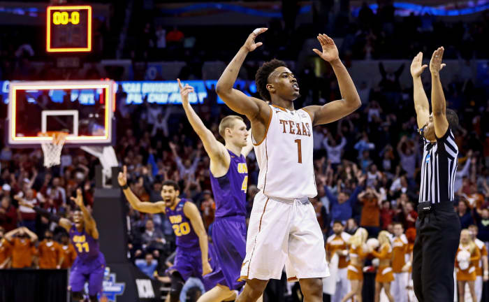 Paul Jesperson's half-court heave