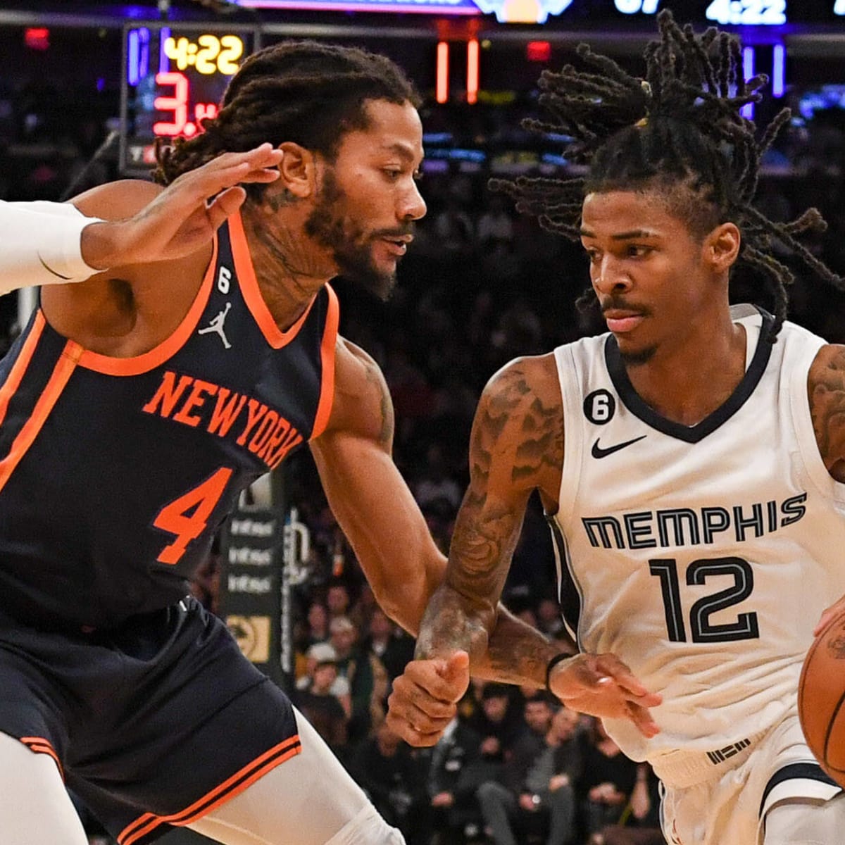 Derrick Rose & Ja Morant at Memphis Grizzlies training camp! 🔥 Mentor &  mentee! 💪