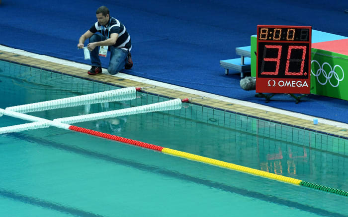 2016: Rio 2016 spokesman after the Olympic diving pool turned green
