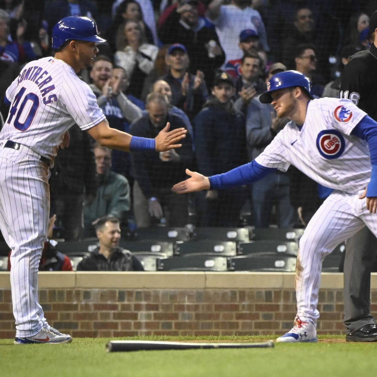 Chicago Cubs' Willson Contreras, Ian Happ emotional in likely