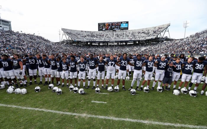 Indiana (2-2, 0-1 in Big Ten) at No. 4 Penn State (4-0, 1-0 in Big Ten), 7:30 p.m., Saturday, ABC