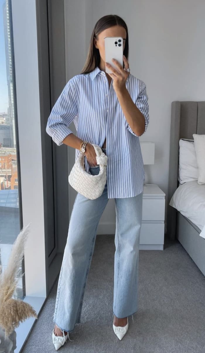 Work a button-down